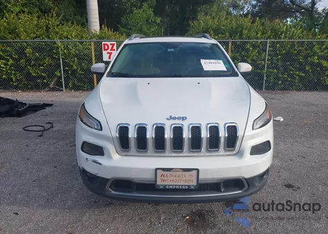 2015 Jeep Cherokee Limited from USA, damaged, VIN 1C4PJLDBXFW656463